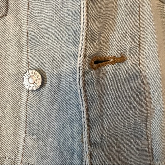 Highway Jeans Denim & Plaid Button Down
Shacket - Picture 4 of 10